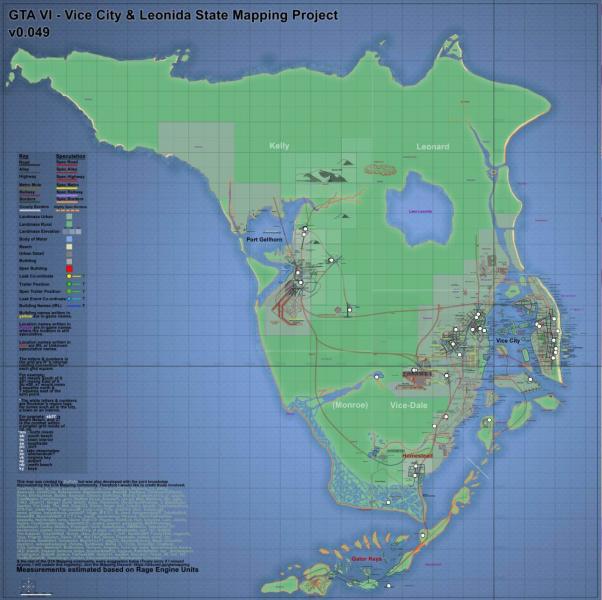 La Fiebre por el Mapa de GTA VI se Intensifica: Fans Desmenuzan Cada Píxel