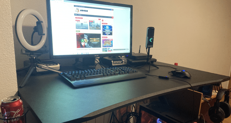 El setup gamer o entorno de trabajo